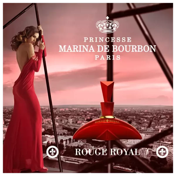 Perfume Rouge Royal Marina de Bourbon Eau de Parfum 100ml - Imagem 4